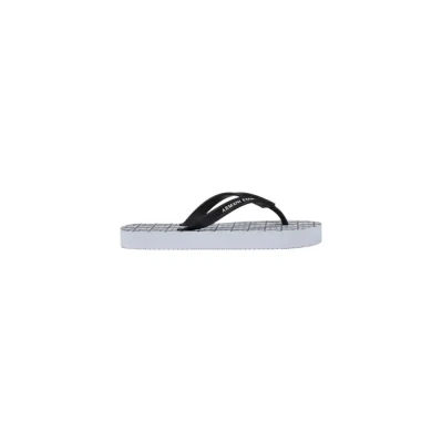 White Rubber Flip-Flop Sandal