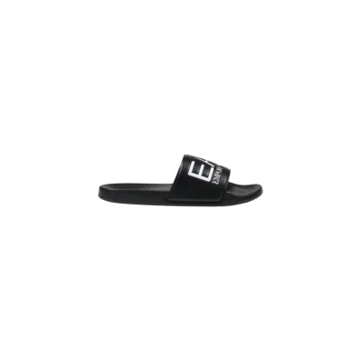 Black And White Pvc Slipper
