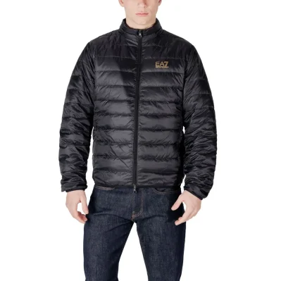 Black Polyamide Jackets & Coat