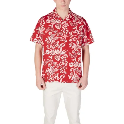 Red Cotton Shortsleeve