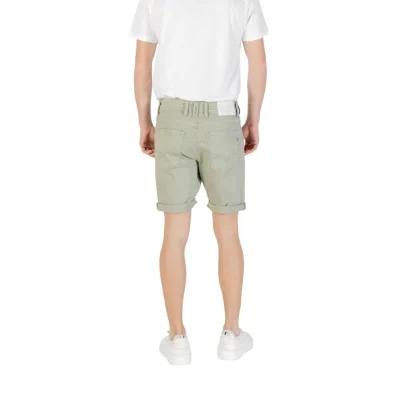 Green Cotton Bermuda