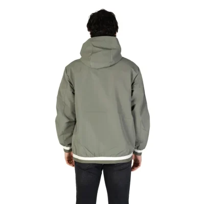 Green Polyester Jackets & Coat