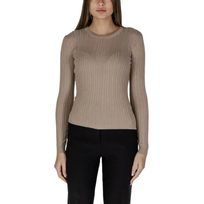 Beige Recycled Polyester Sportswear