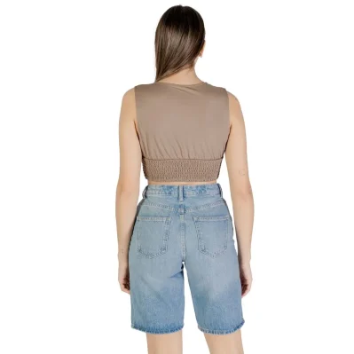 Brown Viscose Top