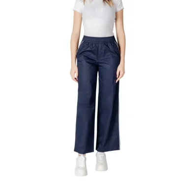 Blue Cotton Pant
