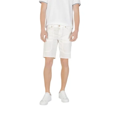 White Cotton Bermuda