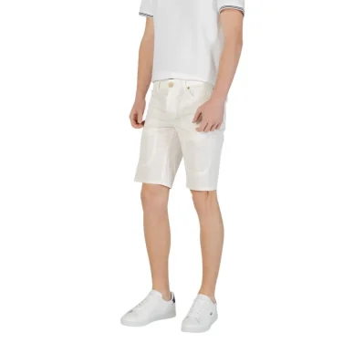 White Cotton Bermuda