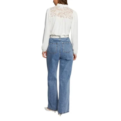 White Polyester Shirt