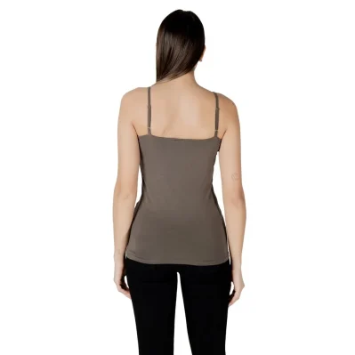 Green Cotton Tank Top