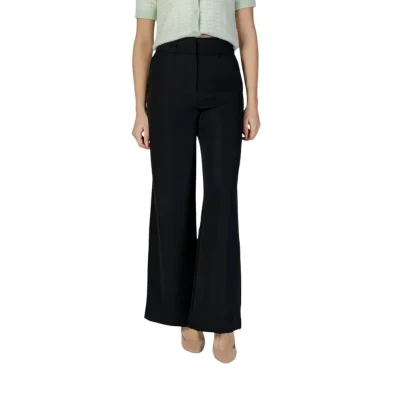 Black Polyester Pant