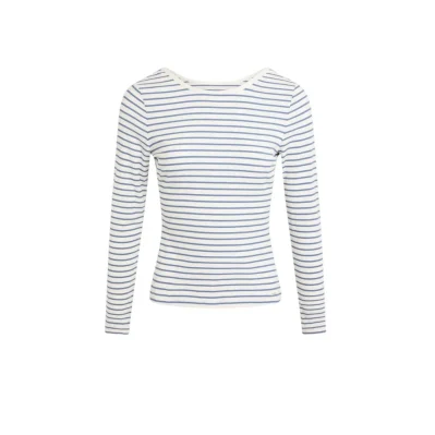 White Viscose Long Sleeve