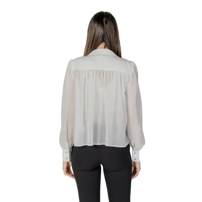 White Polyester Shirt