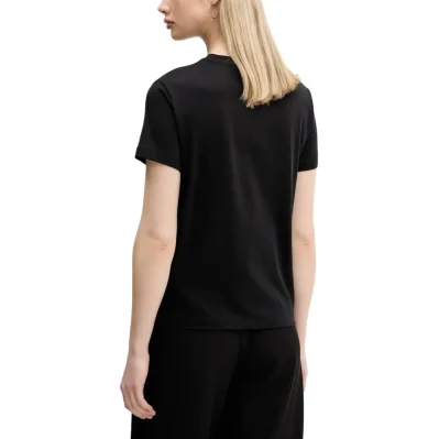 Black Cotton T-Shirt