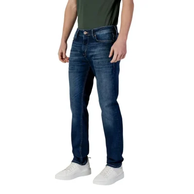 Blue Organic Cotton Relaxed Fit Jean