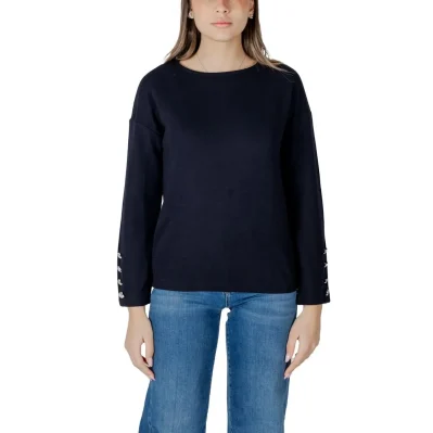 Blue Polyester Sportswear