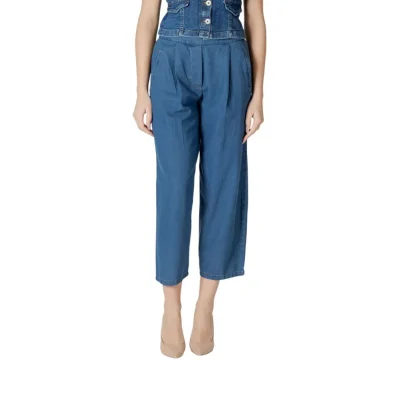 Blue Cotton Jeans Denim