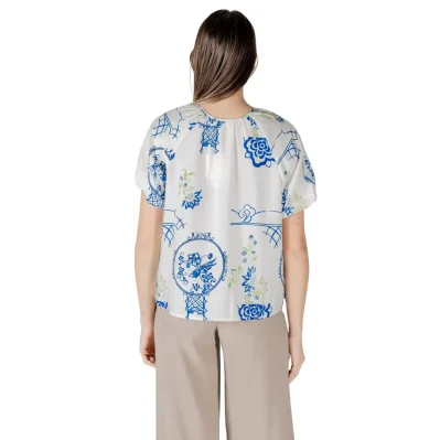White Viscose Shortsleeve