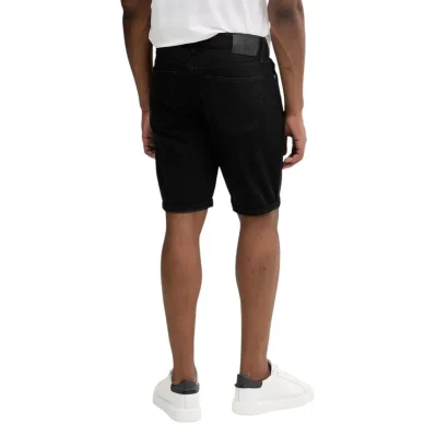 Black Cotton Bermuda
