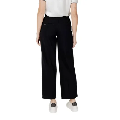 Black Viscose Pant
