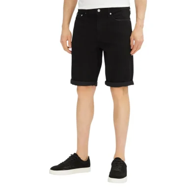Black Cotton Bermuda