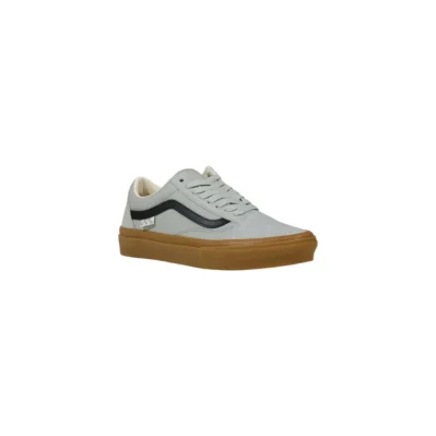 Gray Suede Leather Sneaker