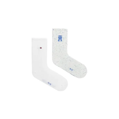 Blue Viscose Sock