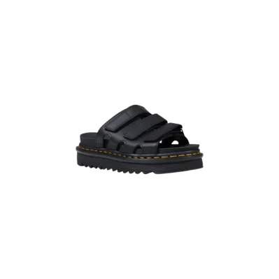 Black Leather Platform