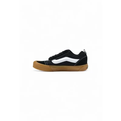 Black Suede Leather Sneaker