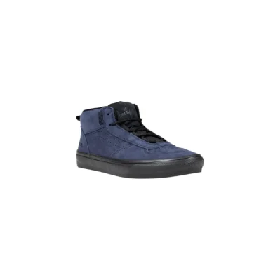Blue Leather Boot