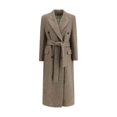 Beige double-breasted Coat