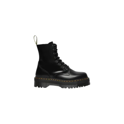 Black Leather Ankle