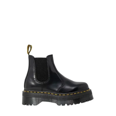 Black Leather Ankle
