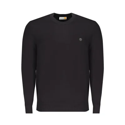 Black Cotton Sweater