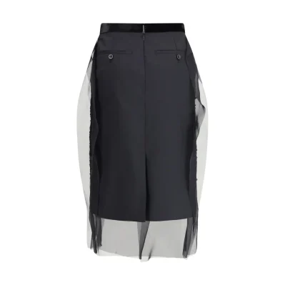 Sequin Embroidery Skirt