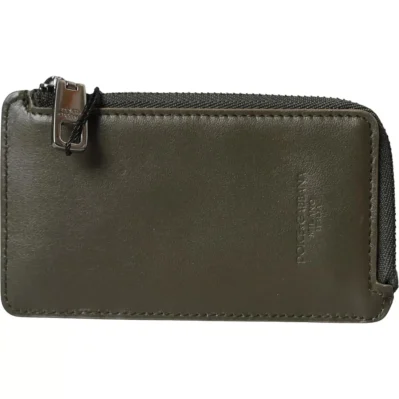 Multicolor Calfskin Leather Logo Card Holder Women Wallet