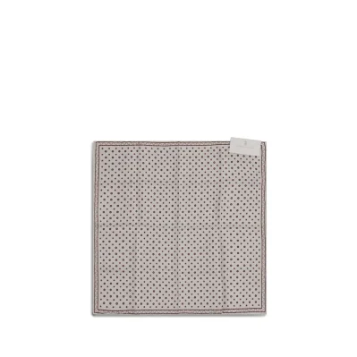 Polka Dot Silk Pocket Square