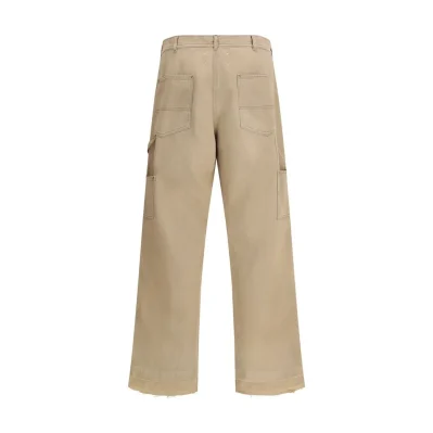 Blu Cotton Trousers