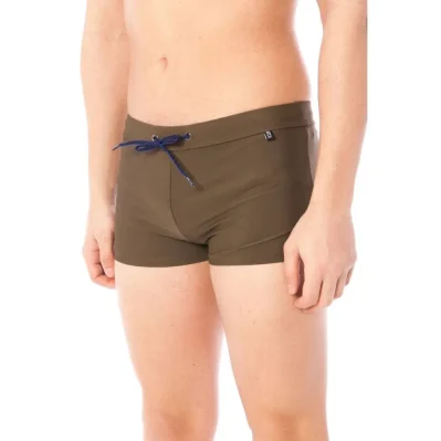 Green Elastane Swimwear