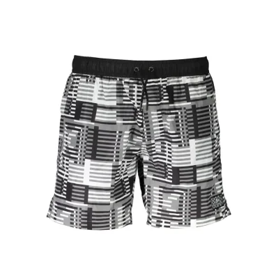 Black Polyester Swimwear