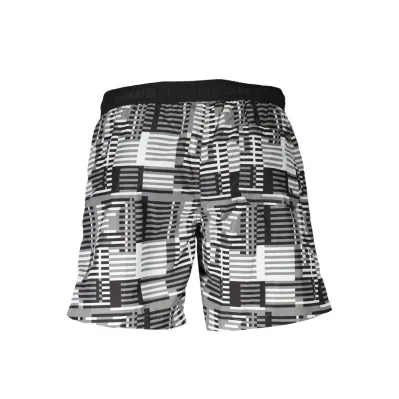 Black Polyester Swimwear