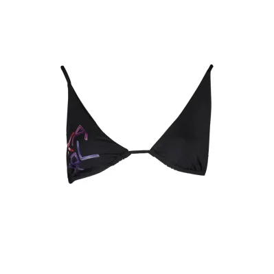 Black Elastane Swimwear