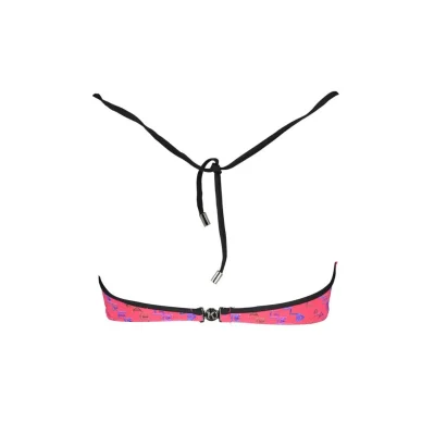 Red Elastane Swimwear