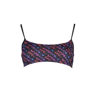 Black Elastane Swimwear
