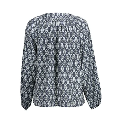 Blue Polyester Shirt