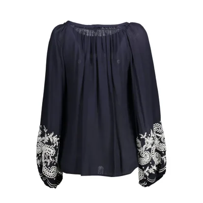 Blue Viscose Shirt