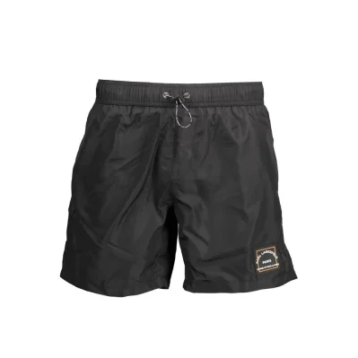 Black Polyester Swimwear