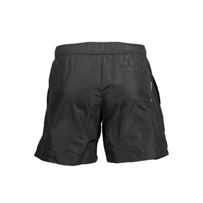 Black Polyester Swimwear