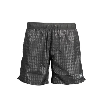 Black Polyester Swimwear
