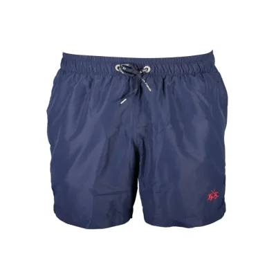 Blue Polyester Swimwear