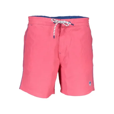 Pink Polyester Swimwear
